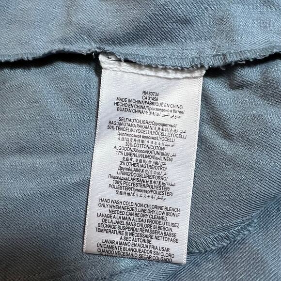 BCBGMAXAZRIA Meaghan Sleeveless V-Neck Ruffle Crop Top Size XXS Preppy Casual - Picture 5 of 5